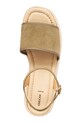 Geox sandały espadrylowe damskie skórzane D ALEMERIA D651KB02211C3016 zielony