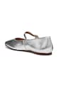 Geox baleriny skórzane MARSILEA srebrny D65W6A000KYC1007