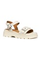 Geox szandál lapos sarkú női bőr AACTERSB D670NB00043C5322 bézs SS26