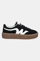 Weekend Max Mara sneakersy skórzane Wkaagile 2615761014600.BLACK czarny SS26