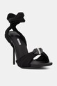 Le Silla sandały na szpilce Sandalo Numa czarny 6688F100BXPPNEM001