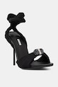 Le Silla sandały na szpilce Sandalo Numa czarny 6688F100BXPPNEM001