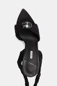 Le Silla sandały na szpilce Sandalo Numa czarny 6688F100BXPPNEM001