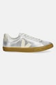 Veja sneakersy skórzane ESPLAR LOGO SUEDE EO0321465A srebrny SS26