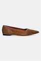 Vagabond Shoemakers baleriny zamszowe HERMINE 5733.040.89 brązowy SS26