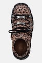 New Rock sneakersy zamszowe ANTE LEOPARDO CUERO, TOWER NEGRO+ lateral brązowy M.120N.C31