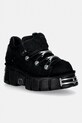 New Rock sneakersy zamszowe PELO NEGRO, TOWER NEGRO ACERO + lateral + p niska czarny M.120N.C79