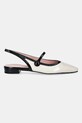 Δερμάτινες μπαλαρίνες Pretty Ballerinas Tabitha 53049.001.9120 μπεζ SS26