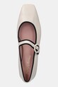 Δερμάτινες μπαλαρίνες Pretty Ballerinas Camille μπεζ 52655.006.9301