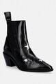 ZADIG&VOLTAIRE sztyblety skórzane Tyler słupek czarny SWCT02054