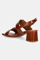 Obuv Billi Bi sandále kožené A9635.085 hnedá