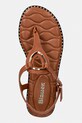 Δερμάτινα σανδάλια Blauer ASHLEY02 καφέ S6ASHLEY02.LEA