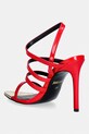 Obuwie Just Cavalli sandały na szpilce 80RA3S55ZSE31559 czerwony