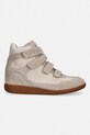Steve Madden sneakersy zamszowe Mustang 11004987.295 beżowy SS26