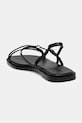 Obuća HUGO sandale za žene kožne Amaryl 50567184.001 crna