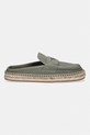 HUGO espadryle damskie zamszowe Brinn 50563734.337 zielony SS26