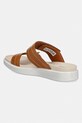 Obuća Kožne natikače Ecco Soft Sandal W 238833.56770 smeđa