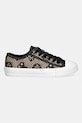 Guess CAREY2 πάνινα sneakers γυναικεία FLJCR2.FAP12.BLKNA μαύρο SS26