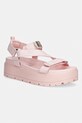 Guess sandale s platformom za žene FETTA roza FLJFTT.DEN03.PINK