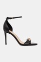 Guess sandale cu toc cui piele KABRINA FLJKAB.LEA03.BLACK negru SS26