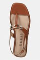 Шкіряні сандалі Guess RAMIRY коричневий FLJRMY.LEA03.BROWN