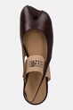 MM6 Maison Margiela sandały skórzane brązowy S59WP0212.P3628.T2259