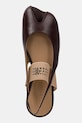 MM6 Maison Margiela sandały skórzane brązowy S59WP0212.P3628.T2259