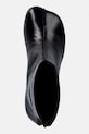 MM6 Maison Margiela botki skórzane czarny S59WU0265.P7560.T8013