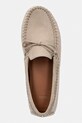 BOSS мокасини дамски кожени Roxanne бежов 50563462.275