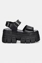 Buffalo sandale s platformom za žene Gospher Sandal Velc 1602310 crna SS26