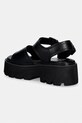 Obuwie Buffalo sandały damskie Brake Sandal 1602361 czarny
