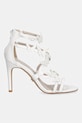 Buffalo σανδάλια ψηλό τακούνι Yana Butterfly 1291327 λευκό SS26
