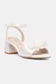 Buffalo sandále na nízkom podpätku Lucy Rose biela 1291421