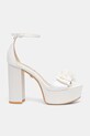 Buffalo sandale cu toc înalt Kya Bow Tb 1291684 alb SS26