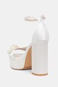 Încălțăminte Buffalo sandale cu toc înalt Kya Bow Tb 1291684 alb