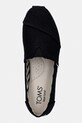 Toms espadryle damskie ALPARGATA CLASSIC czarny 10020783