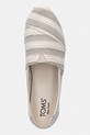 Toms espadryle na płaskim obcasie damskie ALPARGATA CLASSIC beżowy 10023037