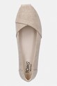 Toms εσπαντρίγιες με επίπεδο τακούνι Γυναικεία ALPARGATA BALLET μπεζ 10023042