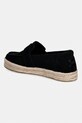 Obuwie Toms espadryle damskie zamszowe BLAKELY 10023067 czarny