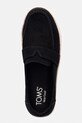 Toms espadrilky dámske semišové BLAKELY čierna 10023067