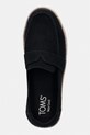 Toms espadrile de damă din piele întoarsă BLAKELY negru 10023067