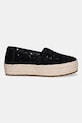 Toms espadryle na platformie damskie VALENCIA 10023046 czarny SS26