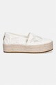 Toms espadryle na platformie damskie VALENCIA 10023045 biały SS26