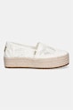 Toms espadryle na platformie damskie VALENCIA 10023045 biały SS26