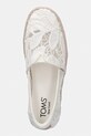 Toms espadryle na platformie damskie VALENCIA biały 10023045