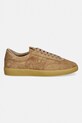 MSGM sneakersy nubukowe 4041MDS021.997.23 brązowy SS26