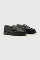 AllSaints mokasyny damskie skórzane Bloom Stud Loafer W072FE czarny SS26