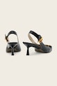 Obuv Kožené lodičky AllSaints Hera Slingback Shoe W021FE čierna
