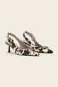 AllSaints tacchi a spillo in pelle Hera Slingback Shoe W023FE beige SS26