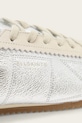 AllSaints sneakersy skórzane Kenny Runner srebrny W054FD.SLV